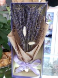 Hộp Hoa Lavender cao cấp kèm túi thơm ( 160 cành) 0